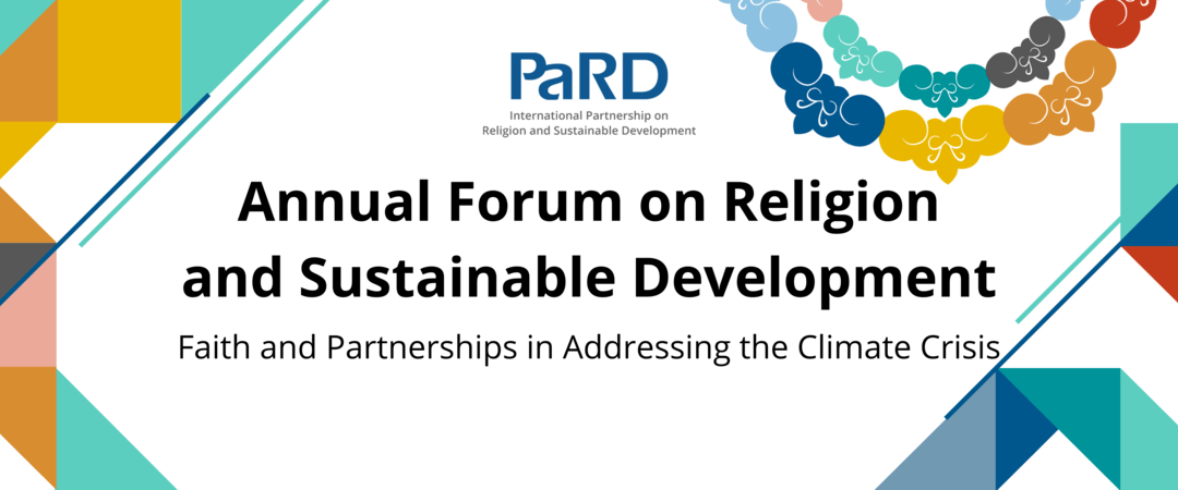 Annual Forum on Religion and Sustainable Development 2022 – PaRD