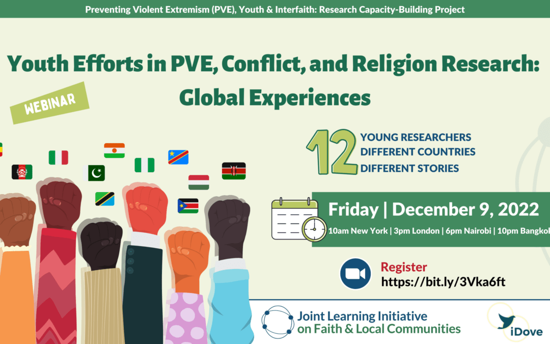 Youth Efforts in PVE, Conflict and Religion Research: Global Experiences