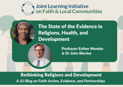 The State of the Evidence in Religions, Health, and Development