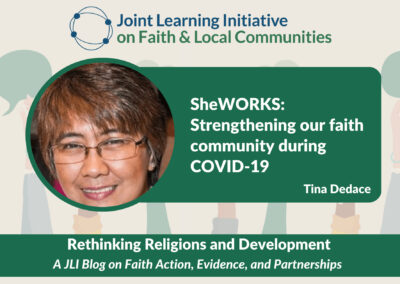 SheWORKS: Strengthening our faith community during COVID-19