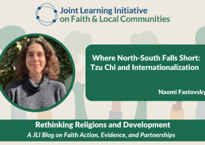Where North-South Falls Short: Tzu Chi and Internationalization