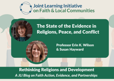 The State of the Evidence in Religions, Peace, and Conflict