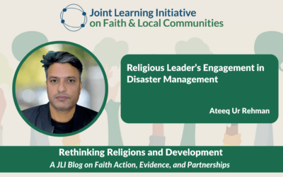 Religious Leader’s Engagement in Disaster Management