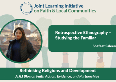 Retrospective Ethnography – Studying the Familiar