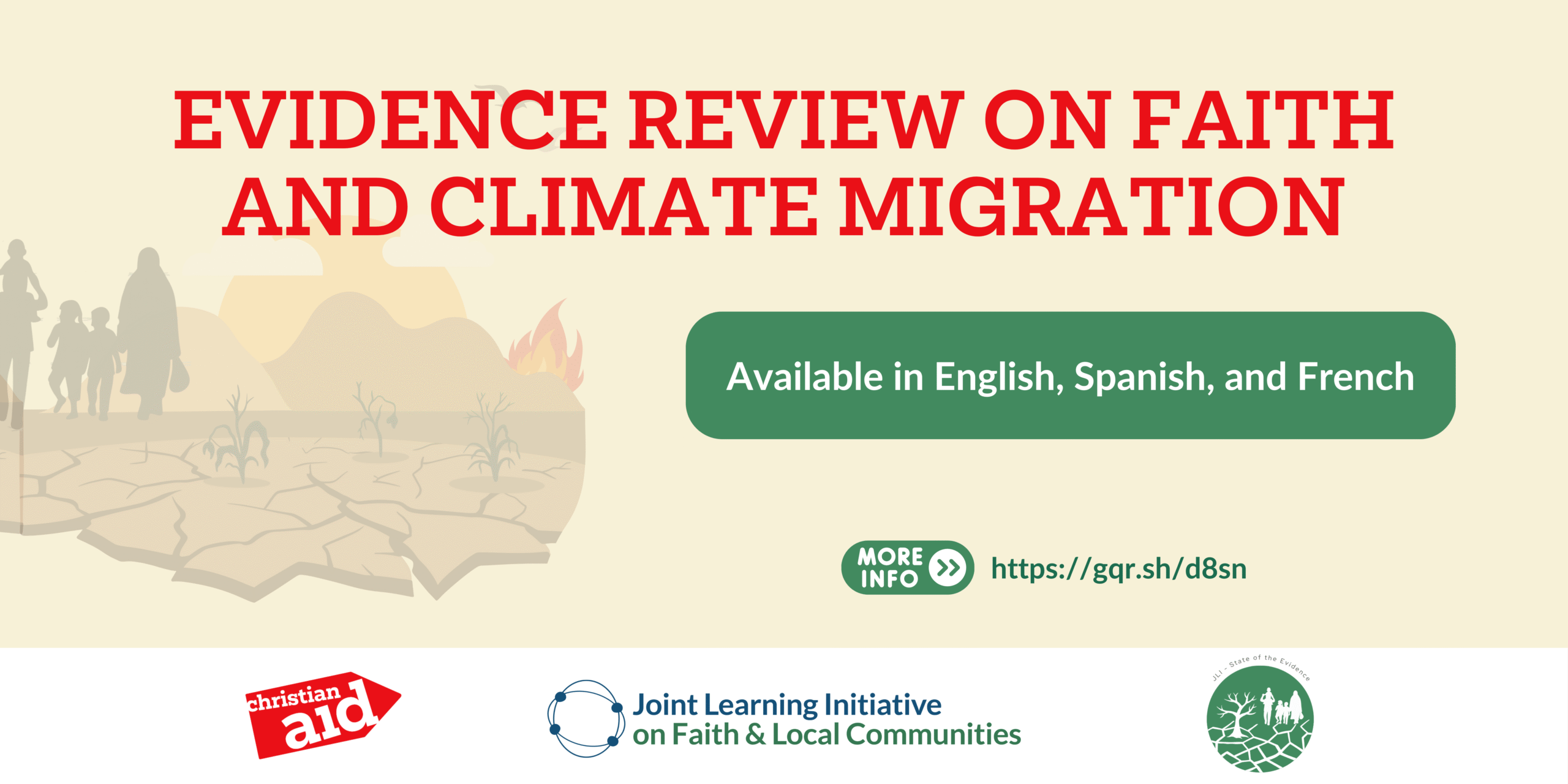 New Resource Launched: Evidence Review on Faith and Climate Migration