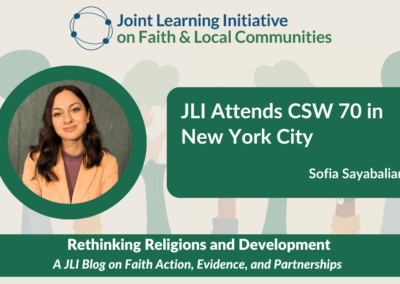 JLI Attends CSW 70 in New York City