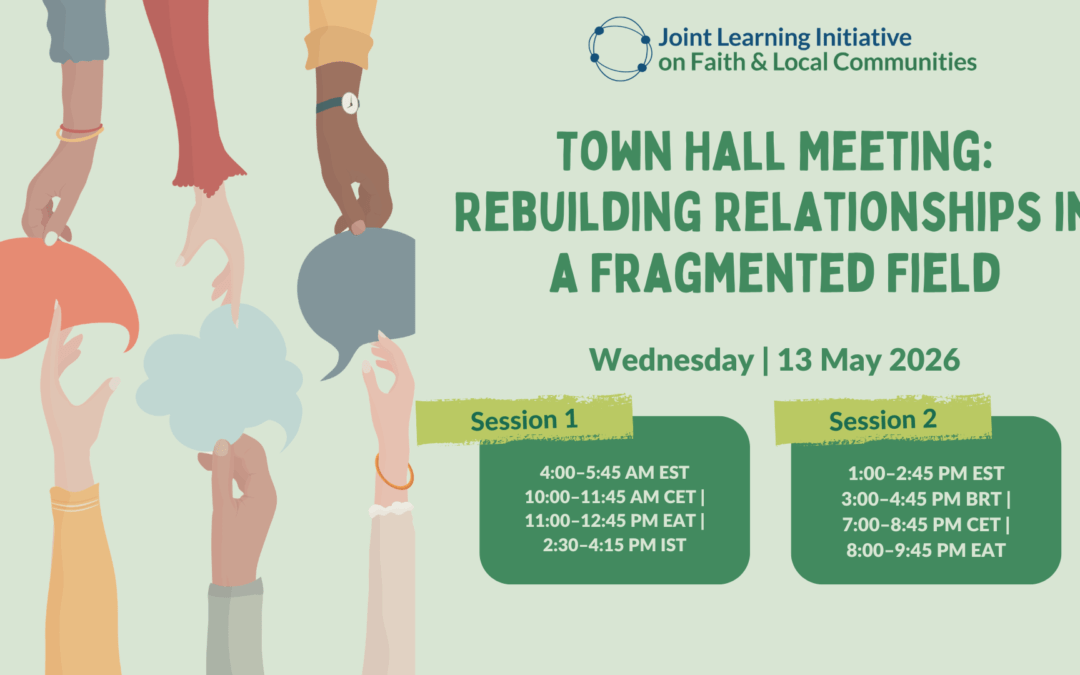 JLI Town Hall Meeting: 13 May, 2026