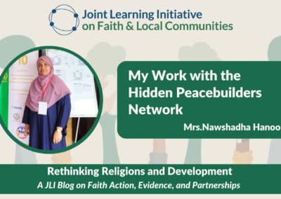 My Work with the Hidden Peacebuilders Network